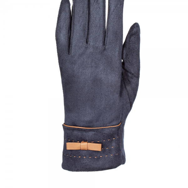 Γυναικεία γάντια Picty μπλε  σκούρο, 2 - Kalapod.gr